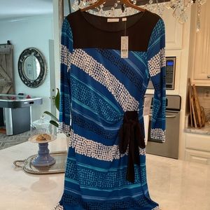 Faux wrap dress NY&C